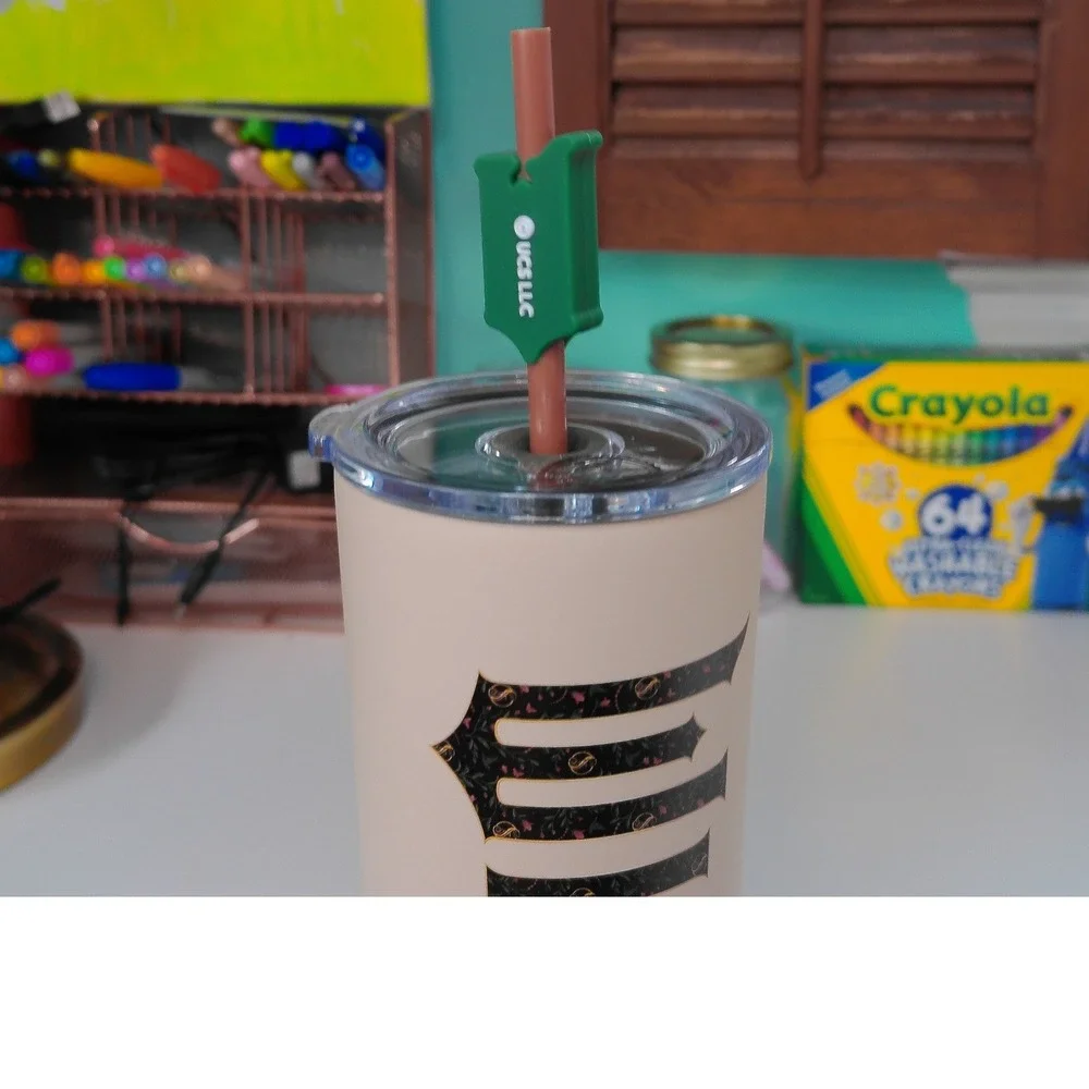 Universal Wicked Movie Glinda Elphaba Tumbler Straw Topper Official 2025 NWT